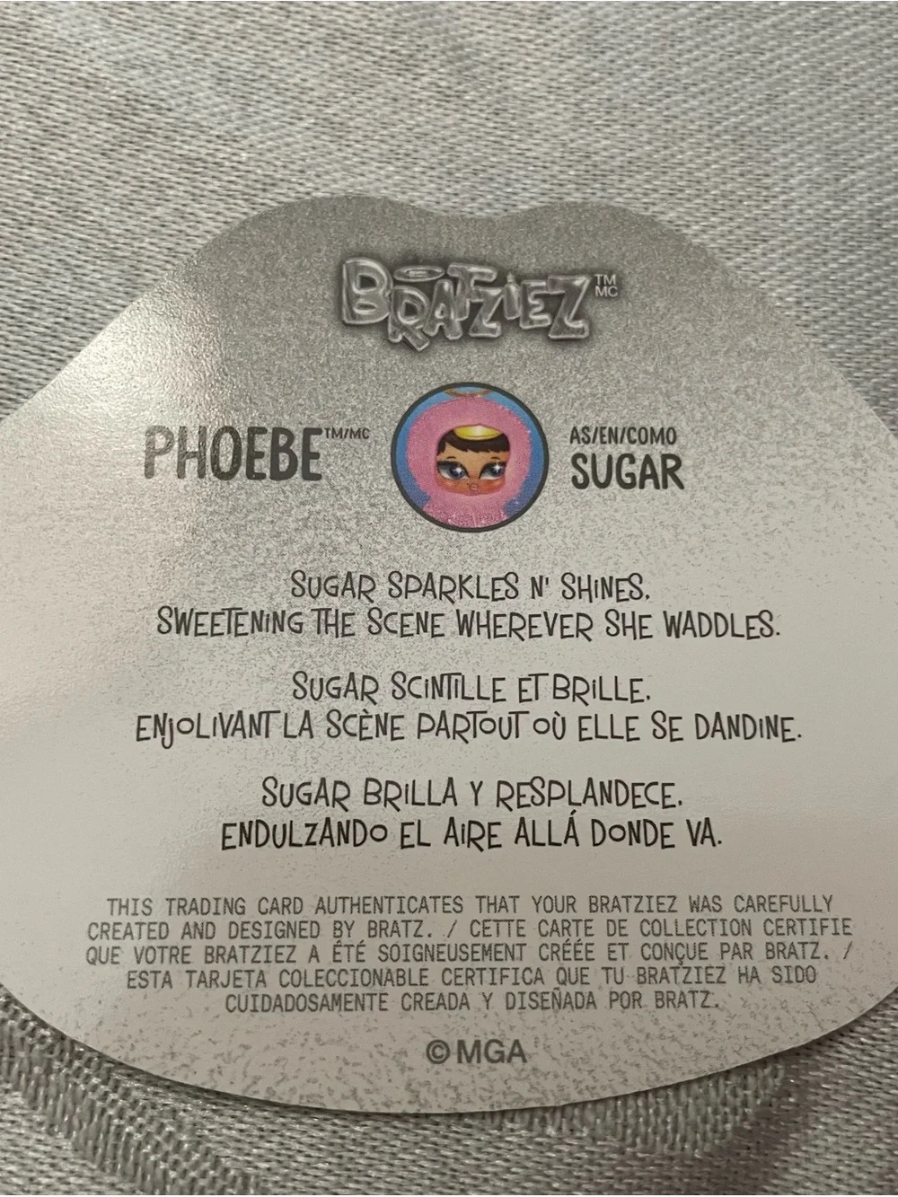 Bratziez Bling Collection SECRET SPECIAL PHOEBE - NEW w/ Original Packaging